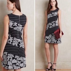⭐️Anthropologie Maeve Effemy jacquard shift dress